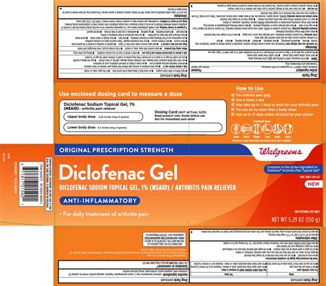 Diclofenac sodium by Walgreens DICLOFENAC SODIUM gel