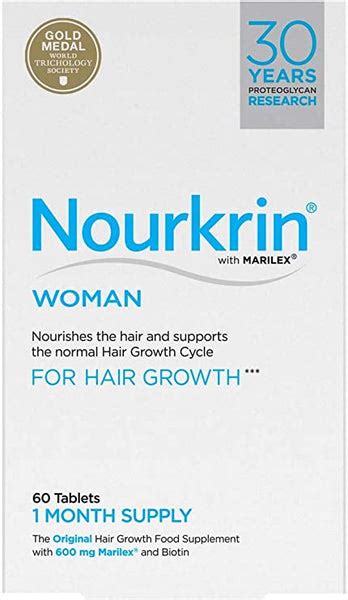 Buy Nourkrin Women Tablet from Glenmark Pharmaceuticals Ltd in India