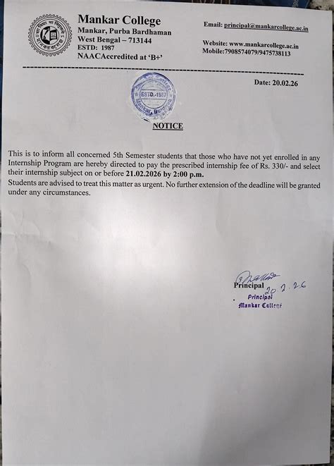 Mankar College