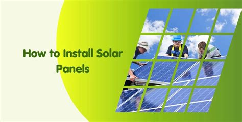 Step-by-Step DIY Solar Panel Installation
