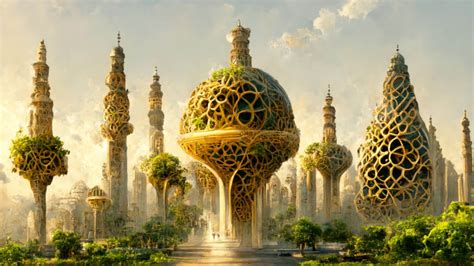 Babylon Shrine, Baghdad, Iraq Concept De|Futuristic