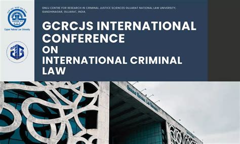 GCRCJS International Conference on International Criminal Law | GNLU ...