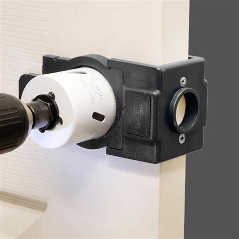 Buy Bi-Metal Door Lock and Deadbolt Installation Kit for Wood and Metal ...