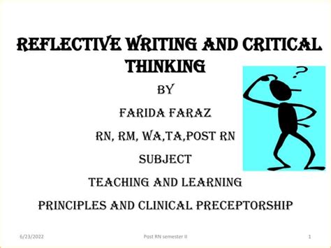 Image result for Reflective Writing Sample PDF