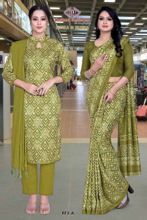 Flora & Fauna - FF3 A & CFF3 A | Kothari Uniforms | Saree Salwar Combo