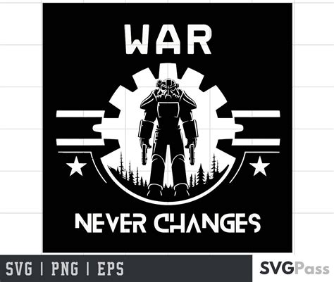 Fallout War Never Changes SVG | SVG Cricut Cut File | Silhouette Cut ...
