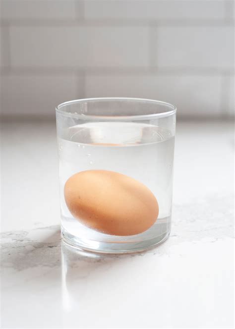 Test the Freshness of Your Eggs with a Simple Water Test