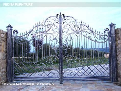 Iron Pipe Gate Design Catalogue Strong Gate Design Laser Cutting Gate ...