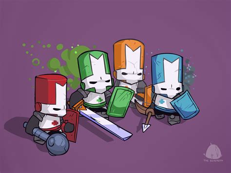 Castle Crashers Red Knight Wallpaper