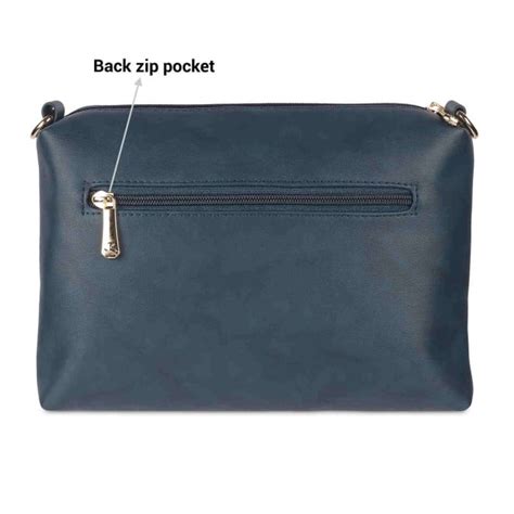 Buy Mochi Women Blue Casual Sling Bag Online | SKU: 66-7549-45-10 ...
