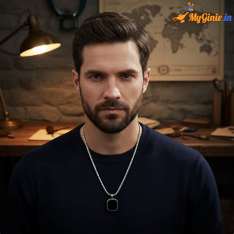 Hexagon Shape Pendant Chain – MyGinie.in