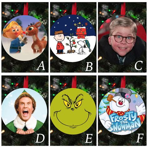 Christmas Movie Themed Ornaments ! - Etsy