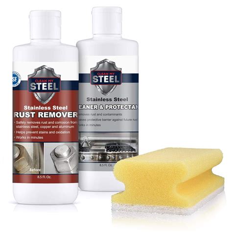 Clean My Steel Stainless Steel Rust Remover and Protectant Kits w ...