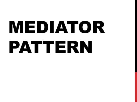 Image result for Mediator Pattern Examples
