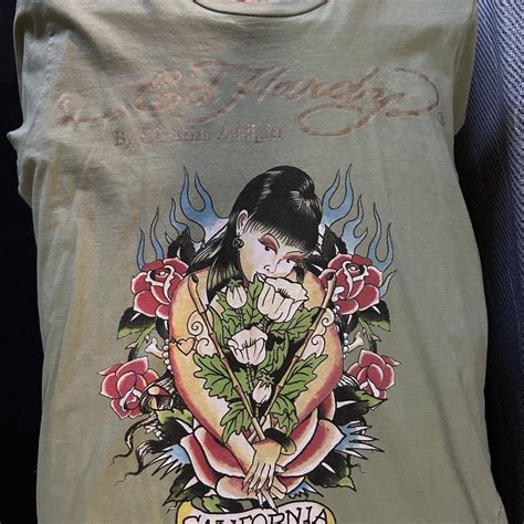 Vintage Ed Hardy shirt. SIZE MEDIUM #edhardy... - Depop
