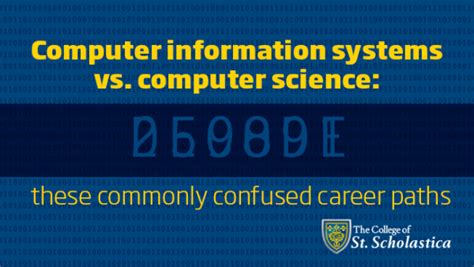 Image result for Information Systems vs Computer Science