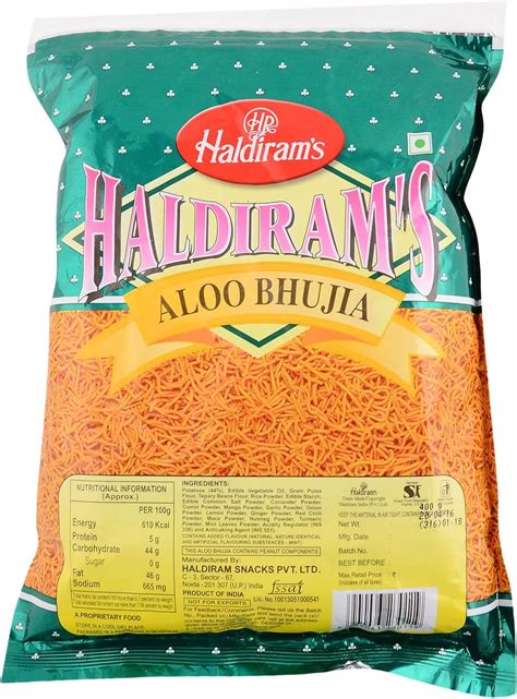 Haldiram Namkeen - Aloo Bhujia, 200g Pouch : Amazon.in: Grocery ...