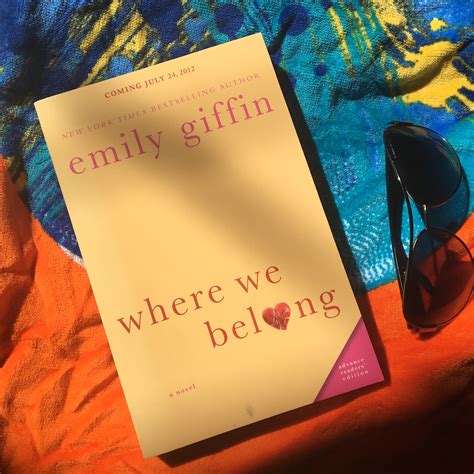 Book Reviews – Heart of the Matter and Where We Belong by Emily Giffin ...