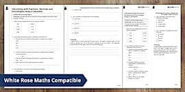 👉 Calculating with Fractions, Decimals & Percentages Mentally