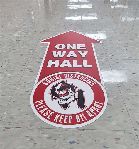 Custom Floor Decals - Effectively organize your store or warehouse!
