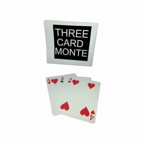 Image result for Three Card Monte Magic Trick