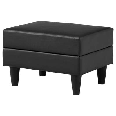GAMMALBYN footstool, black - IKEA