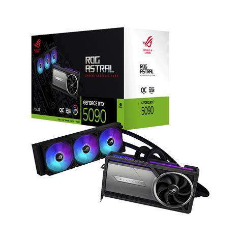 ASUS(エイスース) NVIDIA GeForce RTX 5090 搭載 ラジエーター一体型簡易水冷 グラフィックボード ROG-ASTRAL-LC-RTX5090-O32G-GAMING ...