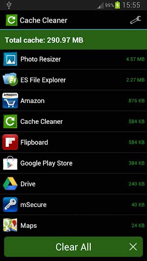 Memory Cache Cleaner 的图像结果