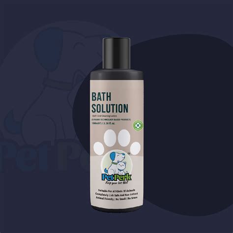 Bath Solution For Dogs | 100 ml, 1 Piece – Pet Perk