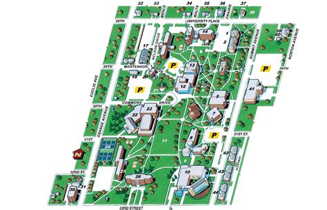 Nd Campus Map