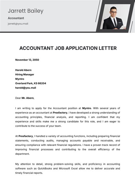 Free Job Application Letter Templates, Editable and Printable