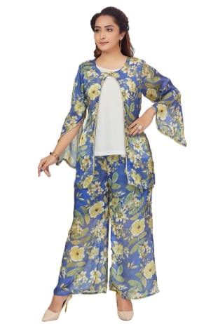 Three Piece Set (Innerwear, Jacket and Bottom) - 6XL - Fashion By Palak ...