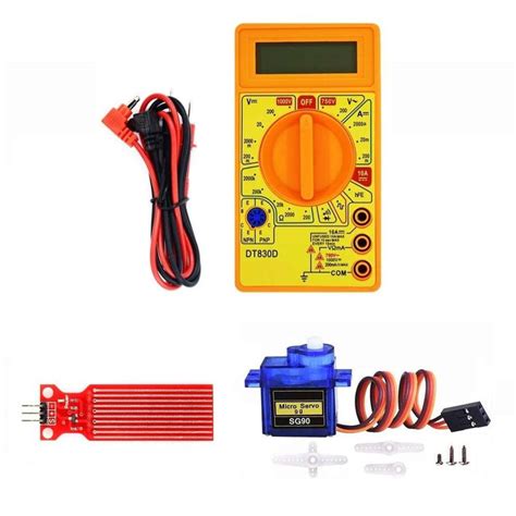 Water Level Sensor SG90 Micro Servo Motor and D830D – REES52