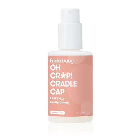 Frida Baby FlakeFixer Cradle Cap Treatment for Infant, Hydrating Baby Shampoo Scalp Spray, 5 fl ...
