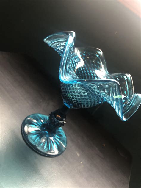Found this blue uranium glass piece, anyone know what it is and value ...