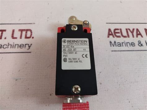 Bernstein Gc-u1Z Hiw Limit Switch 10A – Aeliya Marine Tech