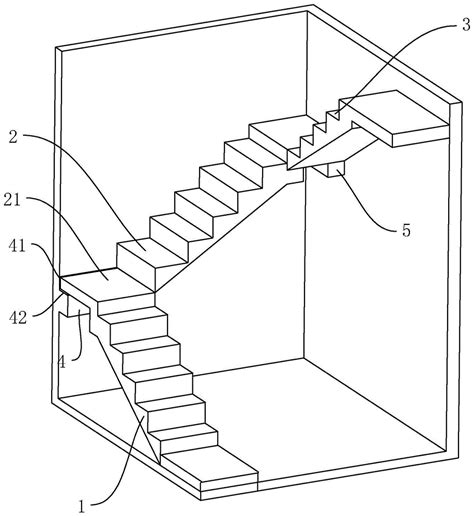 4米高楼房楼梯图,4米高楼梯设计三跑图,4米高旋转楼梯效果图_大山谷图库
