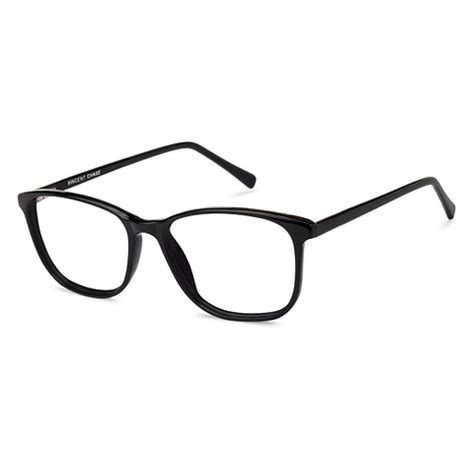 Buy Black Full Rim Rectangle Vincent Chase Online Classic Acetate VC ...