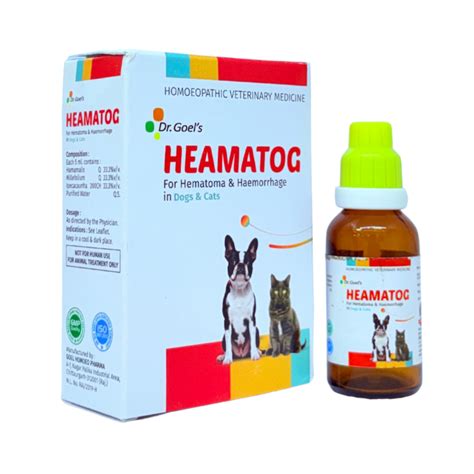 HEAMATOG For Hematoma & Haemorrhage in Dogs & Cats – Goel Vet Pharma