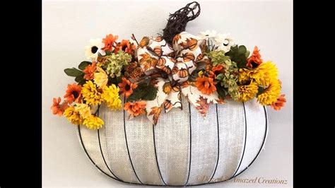 Image result for Pumpkin Frame Wreath Tutorial