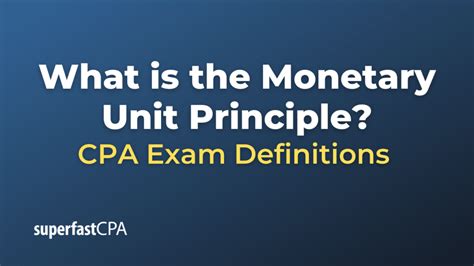 Image result for Monetary Unit Principle