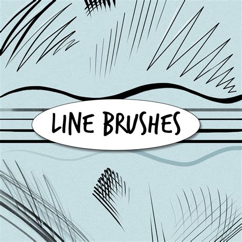 LINE ART Brushes for Photoshop [FREE and Premium] – BrushWarriors