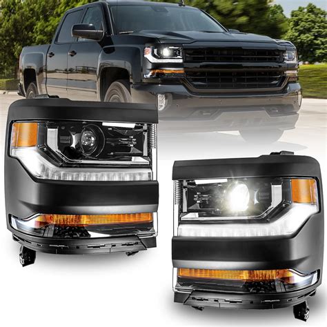 Amazon.com: ROXX Projector Headlights Assembly for 2016 2017 2018 2019 ...
