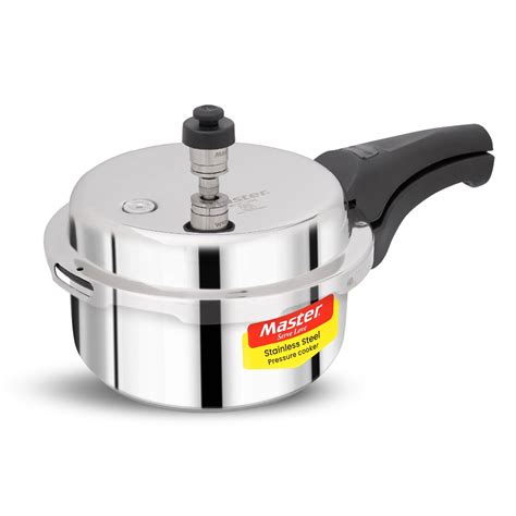 Smart 2L Stainless Steel Outer Lid Pressure Cooker - Induction Base