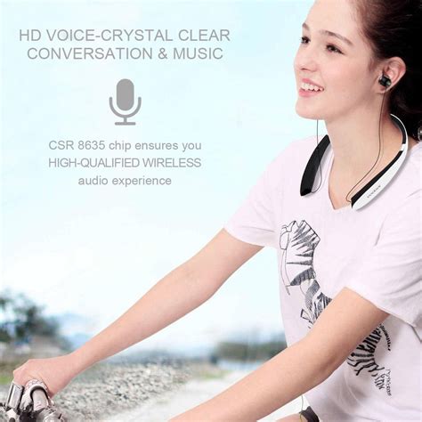 Tomtopp Vodool Bluetooth 4.0 Wireless Stereo in-Ear Earphones for ...