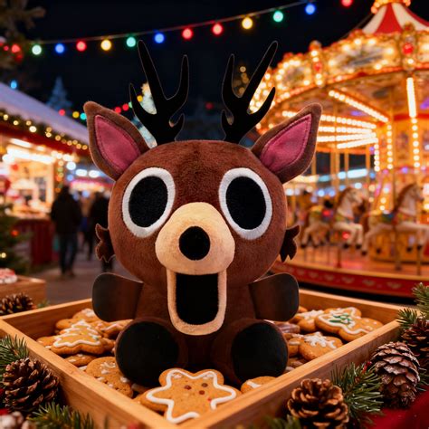 99 Nights In the Forest Deer Plush Toy – 7.9'' Ultra-Soft Stuffed Doll ...