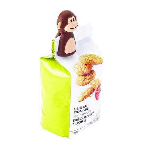 Joie Monkey Themed Snack Chip Bag Clips - 2 pack (1 set) : Amazon.in ...
