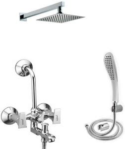 Gold Bell Premium Quality (3IN1452) Brass 3 In 1 Bathroom Wall Mixer ...