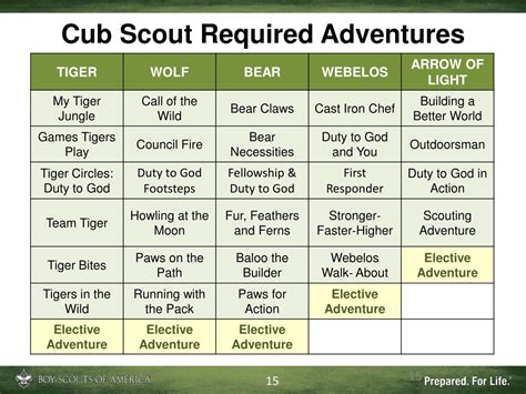 PPT - Cub Scout Advancement Guide: Delivering Adventure PowerPoint ...