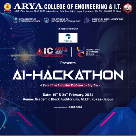 Hackathon Event - Arya College Jaipur